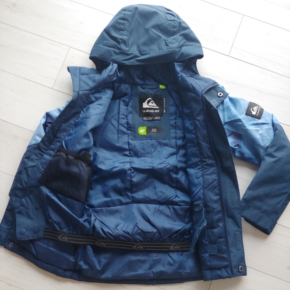 Quiksilver NEW Mission Print Block Snow Jacket - Picture 4 of 14